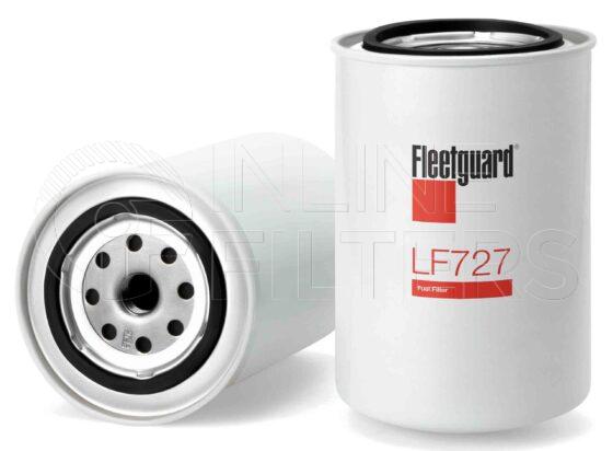 Fleetguard LF727. Lube Filter. Main Cross Reference is Wisconsin RV38. Fleetguard Part Type: LF_SPIN.