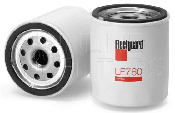 Fleetguard LF780. Lube Filter. Main Cross Reference is Vauxhall GM 25010792. Fleetguard Part Type: LF_SPIN.