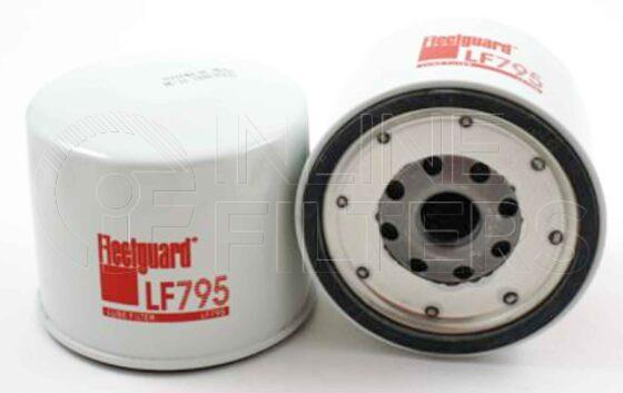 Fleetguard LF795. Lube Filter. Main Cross Reference is Honda 15400634003. Fleetguard Part Type: LF_SPIN.