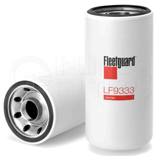 Fleetguard LF9333. FILTER-Lube(Brand Specific) Product – Brand Specific Fleetguard – Spin On Product Lube filter product Details For Standard version use LF3333. Fleetguard Part Type LF_COMBO. Stratapore Venturi Combo Filter