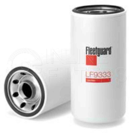 Fleetguard LF9333. Lube Filter Product – Brand Specific Fleetguard – Spin On Product Fleetguard filter product Lube Filter. For Standard version use LF3333. Fleetguard Part Type: LF_COMBO. Comments: Stratapore Venturi Combo Filter
