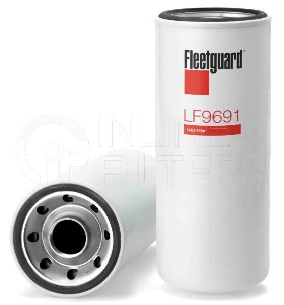Fleetguard LF9691. Lube Filter Product – Brand Specific Fleetguard – Spin On Product Fleetguard filter product Lube Filter. For Standard version use LF3374. Fleetguard Part Type: LF_COMBO. Comments: Venturi Combo Filter