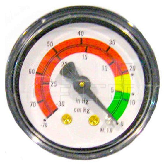 Fleetguard ST1429MA. Hydraulic Filter. Fleetguard Part Type: SERVPART. Comments: pressure gauge.