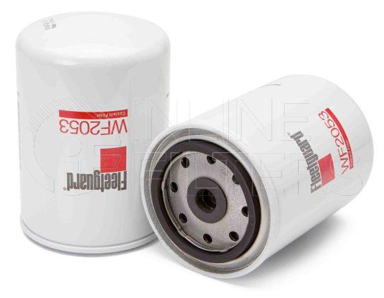 Fleetguard WF2053. Water Filter Product – Brand Specific Fleetguard – Spin On Product Fleetguard filter product Water Filter. For Service Part use 258859S. Main Cross Reference is Ingersoll Rand 35357276. Fleetguard Part Type: WF_SPIN. Comments: Cummins 11/16 w/16 DCA2-8 units