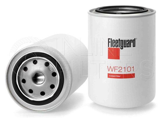 Fleetguard WF2101. Water Filter Product – Brand Specific Fleetguard – Spin On Product Fleetguard filter product Water Filter. Main Cross Reference is Case IHC 1820358C1. Fleetguard Part Type: WF_SPIN. Comments: International 11/16 w/16 DCA-0 units