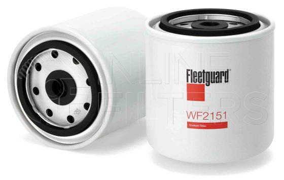 Fleetguard WF2151. Water Filter. Main Cross Reference is Alliance ABPN10GWF2071. Fleetguard Part Type: WF.