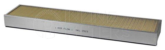 Inline FA10022. Air Filter Product – Panel – Oblong Product Air filter product