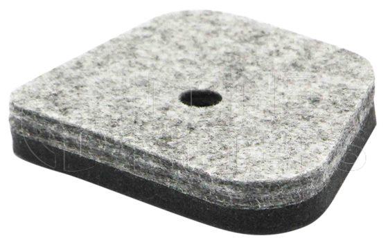 Inline FA10036. Air Filter Product – Mat – Oblong Product Air filter product
