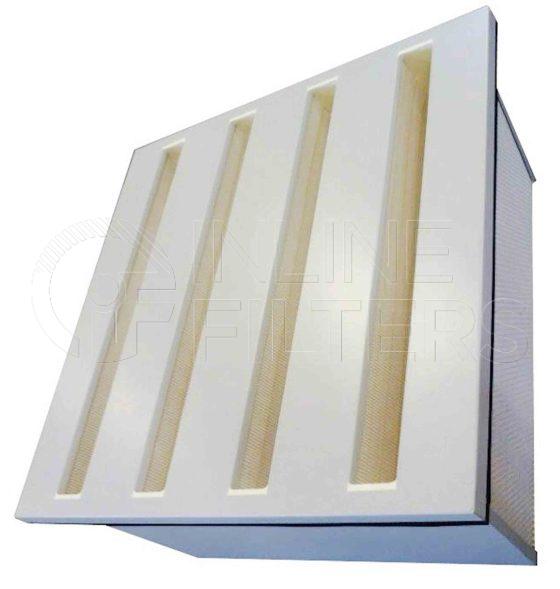 Inline FA10097. Air Filter Product – Panel – Oblong Product Air filter product