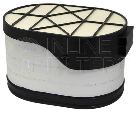 Inline FA10114. Air Filter Product – Cartridge – Oval Product Primary oval air filter cartridge