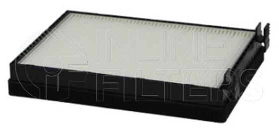 Inline FA10138. Air Filter Product – Panel – Oblong Product Air filter product