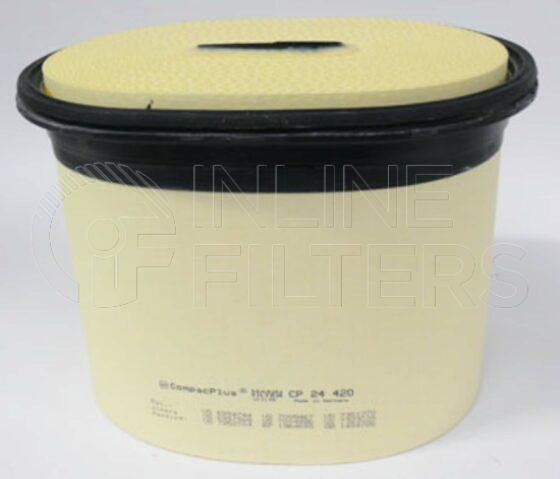 Inline FA10145. Air Filter Product – Cartridge – Oval Product Oval outer air filter cartridge Inner Safety FIN-FA10200