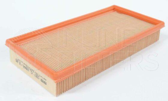 Inline FA10196. Air Filter Product – Panel – Oblong Product Air filter product