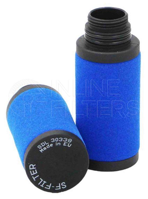Inline FA10206. Air Filter Product – Compressed Air – O- Ring Product Air filter product