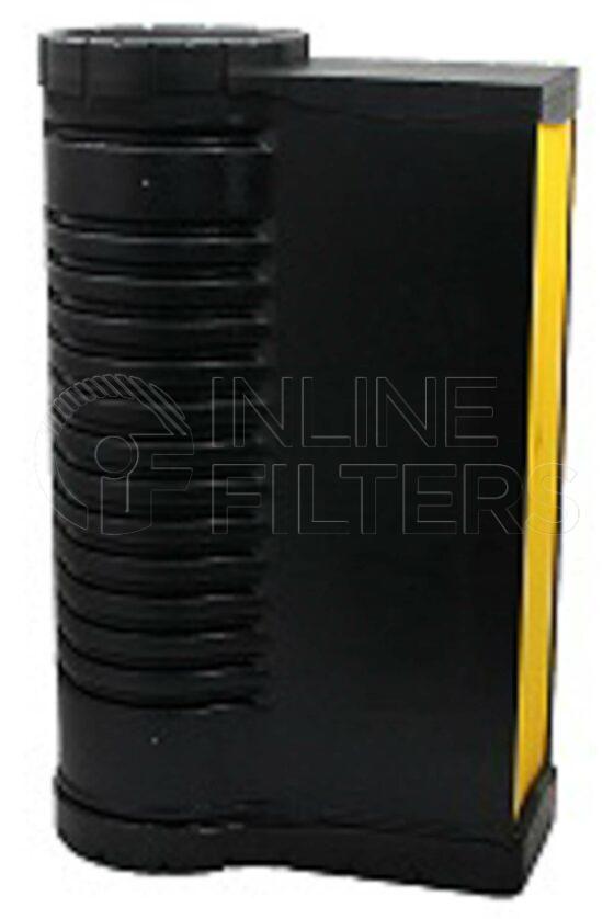 Inline FA10279. Air Filter Product – Housing – Disposable Product Disposable air filter housing Outlet OD 148mm