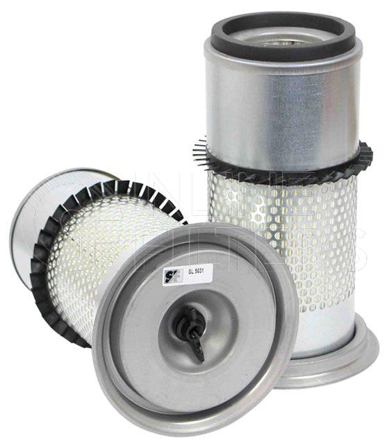Inline FA10309. Air Filter Product – Cartridge – Fins Lid Product Air filter cartridge with plastic fins and lid Inner Safety FIN-FA10059