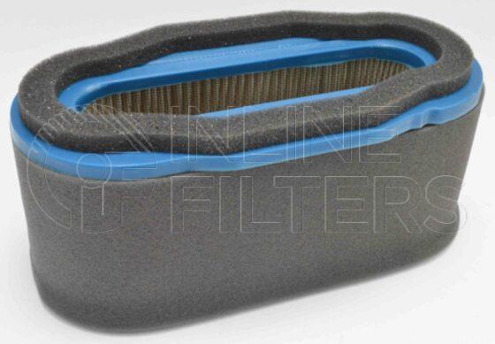 Inline FA10394. Air Filter Product – Cartridge – Oval Product Air filter product