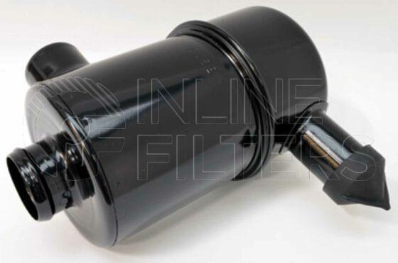 Inline FA10422. Air Filter Product – Housing – Complete Metal Product Metal air filter housing Outlet OD 44mm Mounting Band FIN-FA10397 one required Rain Cap FIN-FA10071 Replacement Vacuator Valve FIN-FA10410 Replacement Outer Element FIN-FA14925