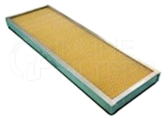 Inline FA10450. Air Filter Product – Panel – Oblong Product Air filter product