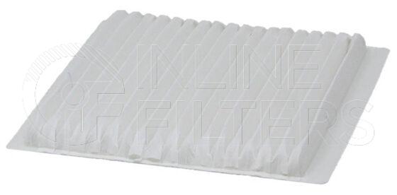 Inline FA10505. Air Filter Product – Panel – Oblong Product Air filter product