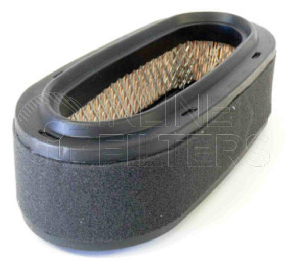 Inline FA10523. Air Filter Product – Cartridge – Oval Product Air filter product