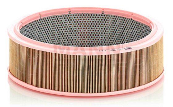 Inline FA10537. Air Filter Product – Cartridge – Round Product Air filter product