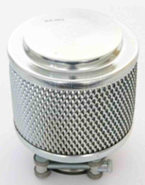 Inline FA10549. Air Filter Product – Housing – Disposable Product Disposable air filter housing Outlet OD 65mm