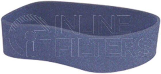Inline FA10583. Air Filter Product – Band – Round Product Foam air pre-filter Used with FIN-FA10490