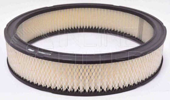 Inline FA10589. Air Filter Product – Cartridge – Round Product Air filter product