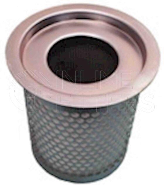 Inline FA10602. Air Filter Product – Compressed Air – Flange Product Air/oil separarator filter with flange Fits Ingersoll Rand EP/SSR/SSRM compressors
