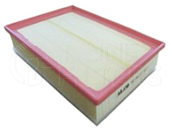 Inline FA10622. Air Filter Product – Panel – Oblong Product Air filter product
