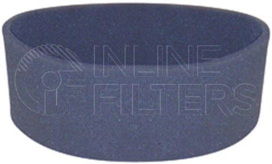 Inline FA10623. Air Filter Product – Band – Round Product Foam outer air filter Used With FIN-FA10610