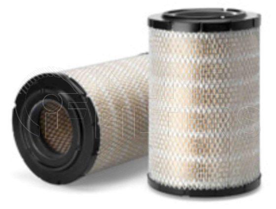 Inline FA10662. Air Filter Product – Radial Seal – Round Product Radial seal air filter element