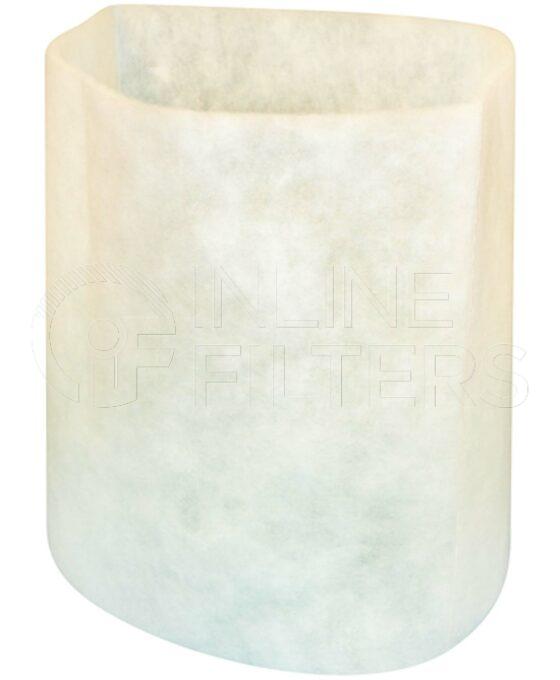 Inline FA10678. Air Filter Product – Band – Round Product Foam outer air filter Used With FIN-FA10676