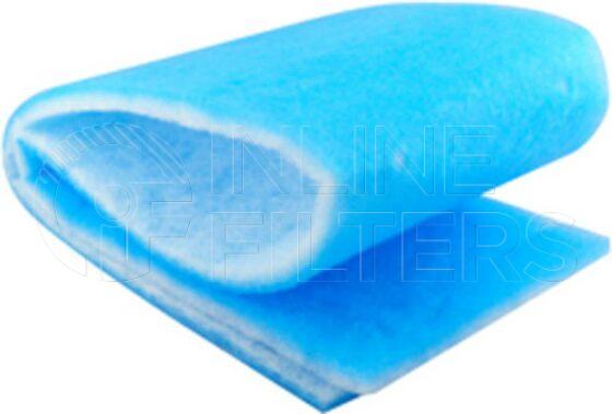 Inline FA10709. Air Filter Product – Mat – Oblong Product Panel air filter Type Foam
