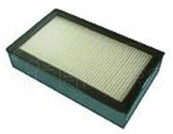Inline FA10722. Air Filter Product – Panel – Oblong Product Air filter product
