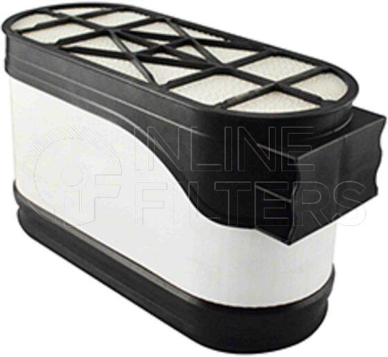 Inline FA10762. Air Filter Product – Cartridge – Oval Product Oval air filter cartridge Inner Safety FIN-FA11925