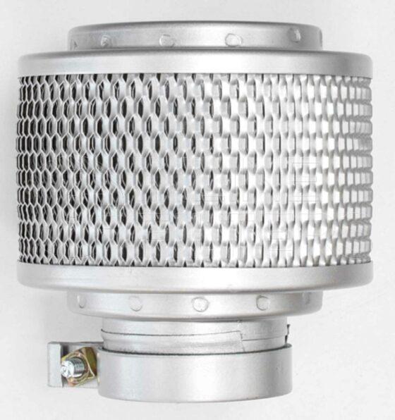 Inline FA10765. Air Filter Product – Housing – Disposable Product Disposable wetted air filter housing Air Intake Side Outlet OD 52mm