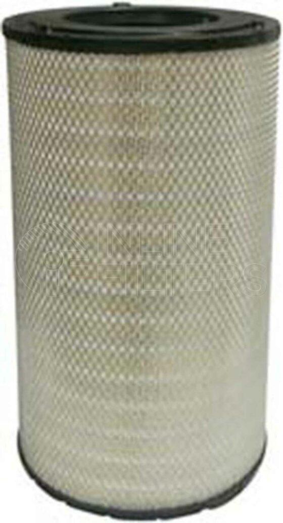 Inline FA10843. Air Filter Product – Radial Seal – Round Product Radial seal outer air filter Inner Safety FIN-FA10281