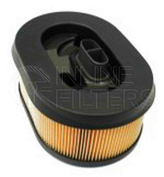 Inline FA10857. Air Filter Product – Cartridge – Oval Product Air filter product