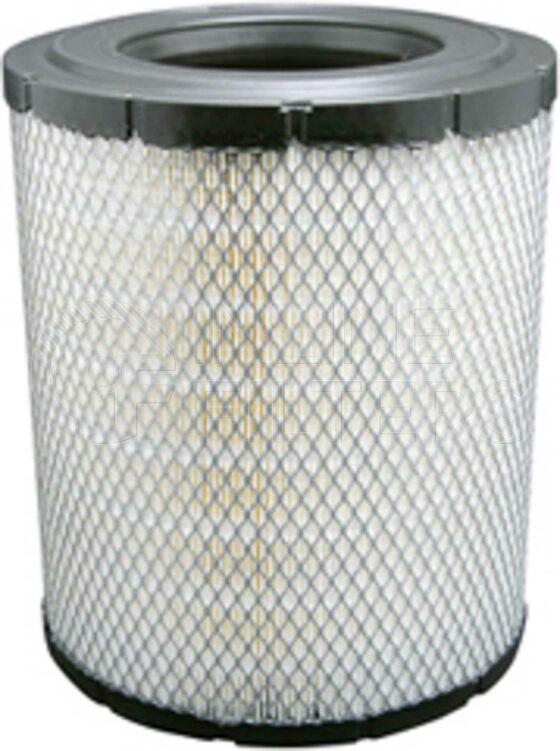 Inline FA10861. Air Filter Product – Radial Seal – Round Product Radial seal air filter element