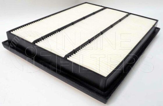 Inline FA10889. Air Filter Product – Panel – Oblong Product Air filter product