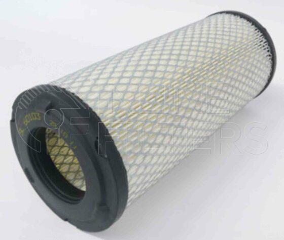 Inline FA10893. Air Filter Product – Radial Seal – Round Product Radial seal outer air filter Inner Safety FIN-FA16870
