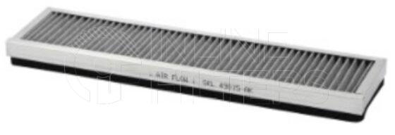 Inline FA10899. Air Filter Product – Panel – Oblong Product Air filter product