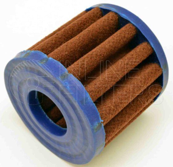 Inline FA10906. Air Filter Product – Breather – Hydraulic Product Hydraulic air breather element Micron 40 micron