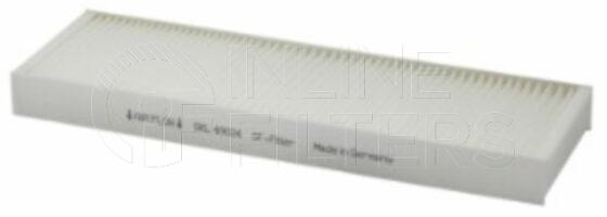 Inline FA10922. Air Filter Product – Panel – Oblong Product Air filter product