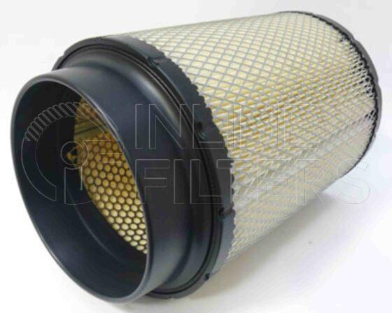 Inline FA10930. Air Filter Product – Housing – Disposable Product Disposable air filter housing Air Intake Side Outlet OD 152mm