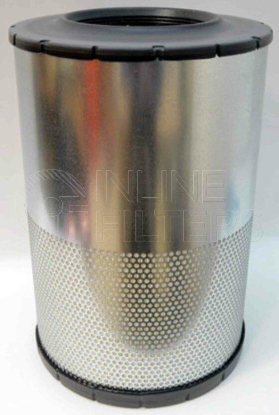 Inline FA10933. Air Filter Product – Radial Seal – Round Product Radial seal outer air filter Type Single Stage Outer and Inner version See below Outer FIN-FA10752 Inner Safety FIN-FA10634