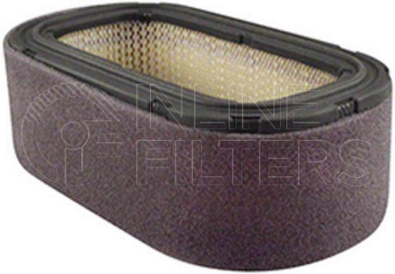 Inline FA10975. Air Filter Product – Cartridge – Oval Product Oval air filter cartridge with foam wrap Replacement Foam Wrap FBW-PA4187