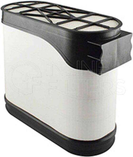 Inline FA10983. Air Filter Product – Cartridge – Oval Product Oval air filter cartridge